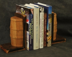 Wooden Bookends