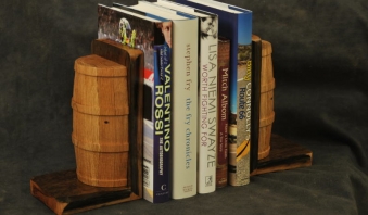 Wooden Bookends