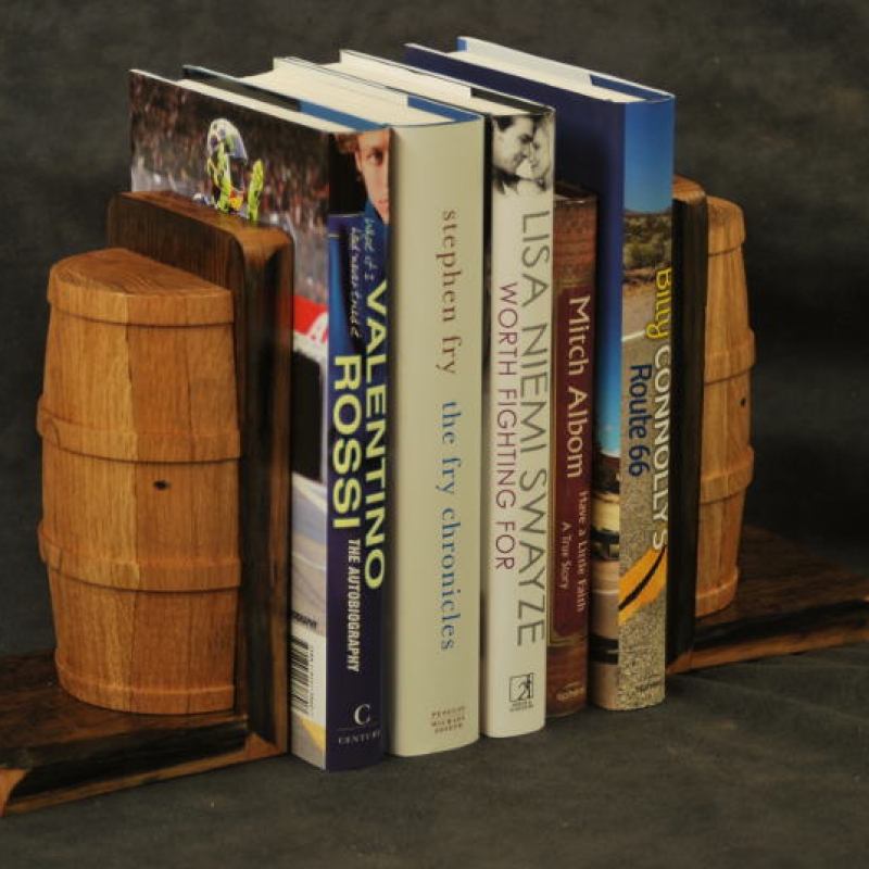 book ends side view