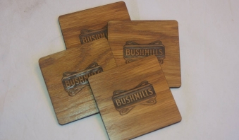 Ply Square Bushmills Coasters