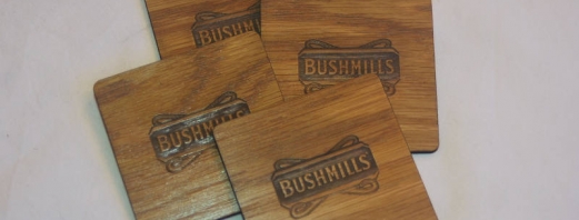 Ply Square Bushmills Coasters