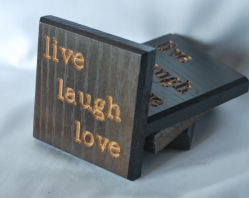 Live Laugh Love Coasters