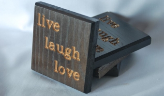 Live Laugh Love Coasters