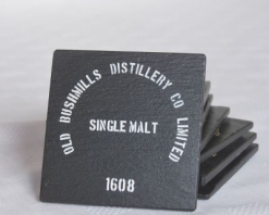 Bushmills Logo Slate Coasters