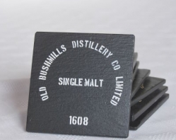 Bushmills Logo Slate Coasters