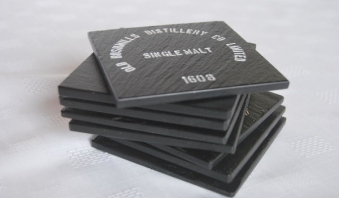 Bushmills Logo Slate Coasters