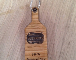 Personalised Corporate Bushmills Keyring