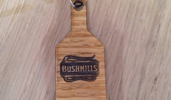 Personalised Corporate Bushmills Keyring