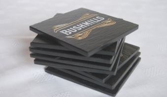 Bushmills Monkeytail Slate Coasters