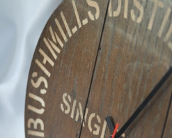 300mm Dark Oak Wall Clock