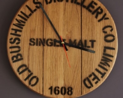 300mm Light Oak Wall Clock